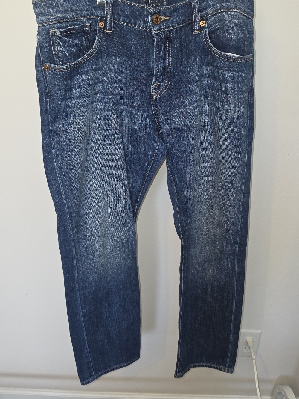 Lucky Brand Straight-Leg Indigo Wash Jeans
